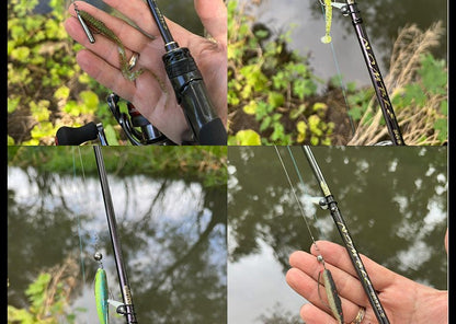 PURELURE NDMBLS Toray M46X 0.5-12g Isca Macia Ação EXF Armação FUJI de Titânio e Anel SIC Ponta Sólida de Carbono Perca Black Bass Lúcio Lúcio-Perca