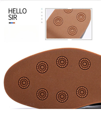 Men's Casual Business Leather Shoes Men Fashion Lace-up Derby Shoe Mens Light Comfortable Outdoor Driving Flats