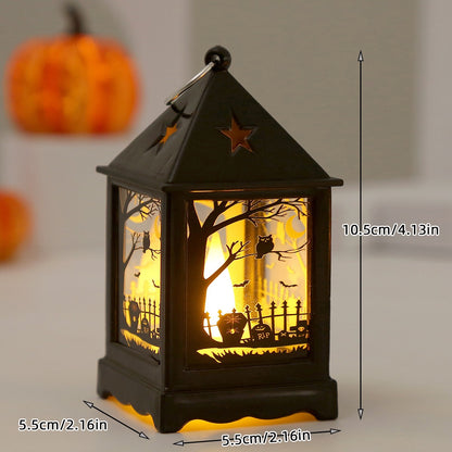 Halloween LED Pumpkin Lamp Ornaments Horror Atmosphere Kids Toy 2026 Halloween Party Home Decor Decoration Supplies