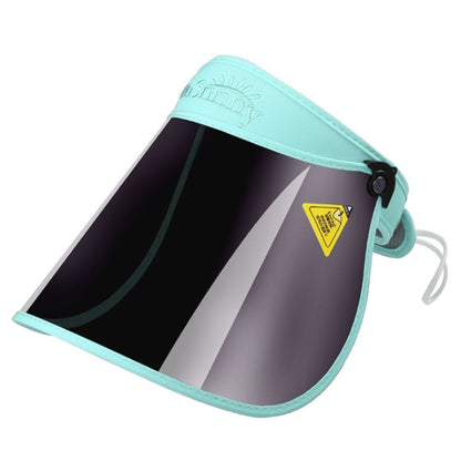 Summer Large Lens Sun Hat Outdoors Sport Anti-UV Visor Face Cover Shield Foldable Portable Men Women Empty Top Hat