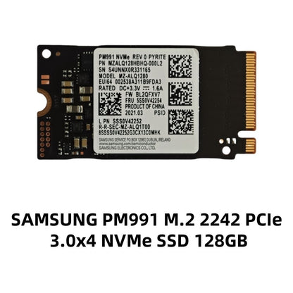 Samsung PCIe M.2 2230/2242 NVMe SSD BM9C1 512G, PM9B1 128G 256G, para Xbox Surface Pro Steam Deck Dell HP Lenovo Laptop - Embalagem OEM