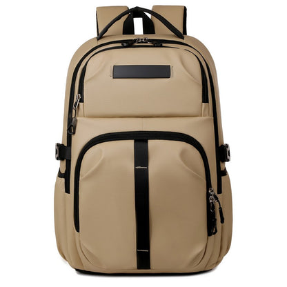 Business backpack, laptop backpack, travel bag, black, large capacity, suitable for different scenarios