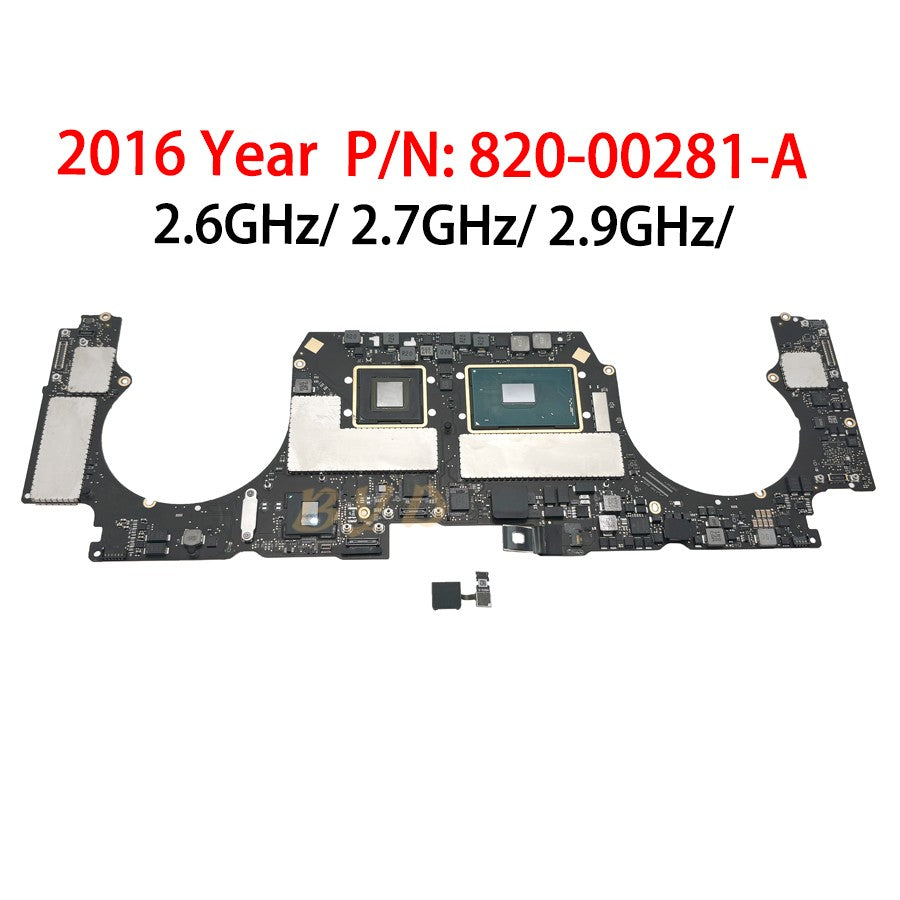 Placa Lógica Original Com Touch ID 820-00928-A Para MacBook Pro 15" A1707 Placa-mãe EMC 3072 820-00281-A EMC 3162 2016 2017