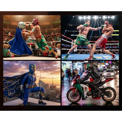 Boxing Mask Wrestling Mask Elastic Milk Silk Mask Lycra Fabric Print Halloween Party Dress Up Costume Party Mask