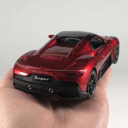 1:32 Maserati MC20 Supercar Alloy Diecast Model Car Boy’s High Simulation Miniature Holiday Present & Home Trendy Ornament Toys
