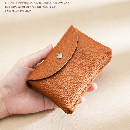 Fashion Luxury Leather Coin Purse Custom Name Woman Man Business Zipper Card Wallet Engrave Initials Card Holder Wedding Gift