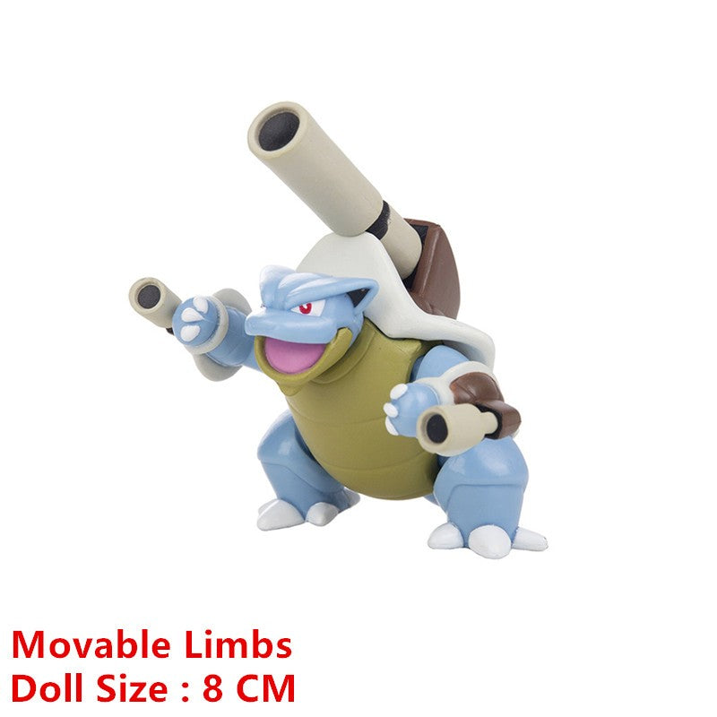 Boneco de Anime Pokémon Pikachu Charizard Mewtwo Dragão Voador Figura de Coleção de Monstros de Bolso Brinquedos de Ação Modelo Presente de Aniversário Infantil