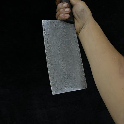 8 Inch Slicing Knife Handmade Forged Damascus T10 Steel Blade Ultra Sharp Chef Cleaver Longquan Kitchen Knives Cooking Tools