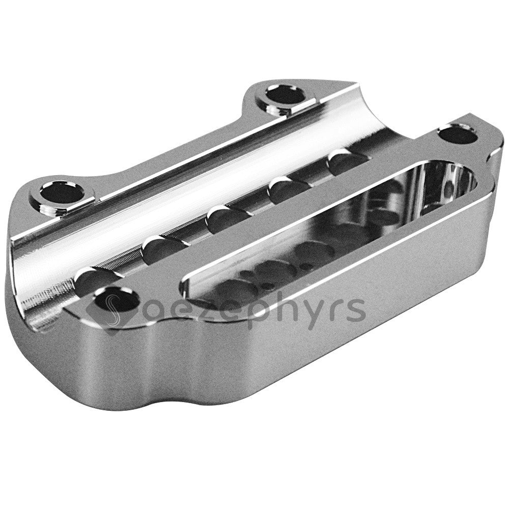 Capa de Suporte de Velocímetro Lateral/Remoção para Motocicleta Braçadeira Superior Guidão Riser Mount para Harley Sportster Iron XL883 Forty-Eight 95-20