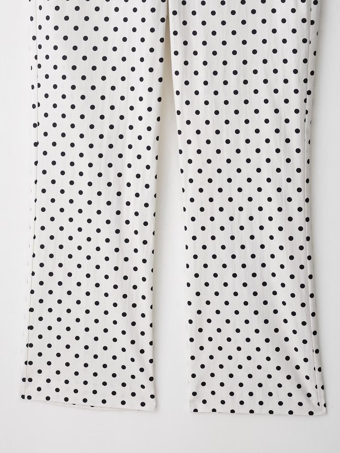 HH Woman Autumn Long Sleeves Turtleneck Zipper With Pockets Drawstring Casual Coats Women Fashion Polka Dot Printed Jacket