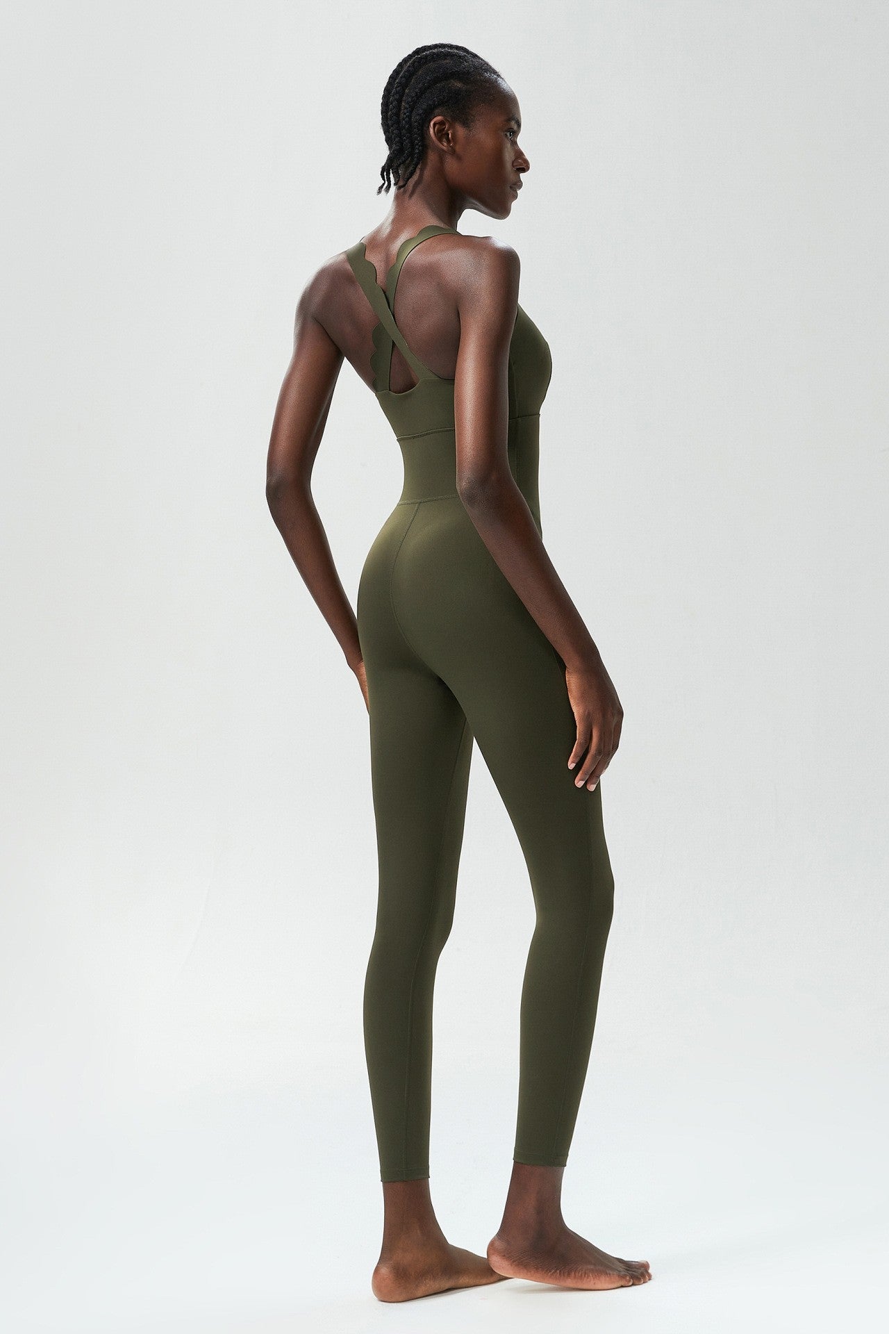 One-Piece Yoga Jumpsuit Women Gym Running Suit Super Soft Slim Fit Fitness Onesie Breathable High Stretch Workout Clothes Tights