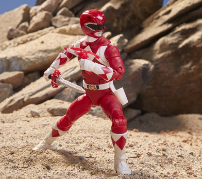 Boneco de Anime Hot Power Rangers Red Ranger Lightning Collection Dino Fury Bonecos de Ação Modelo Estátua Brinquedos Presentes