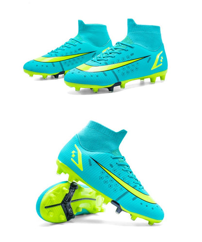 TF/FG Soccer Sneakers Youth Professional Training Football Boots Men Outdoor Lawn Non-Slip Soccer Shoes Hot Sale Soccer Cleats