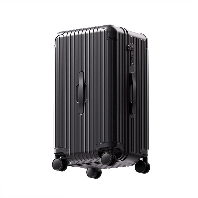 New Process Plastic Frame Suitcase 20-inch Carry-on Luggage 28-inch Thickened Trolley Case Large Capacity Travel Bag with Passwo