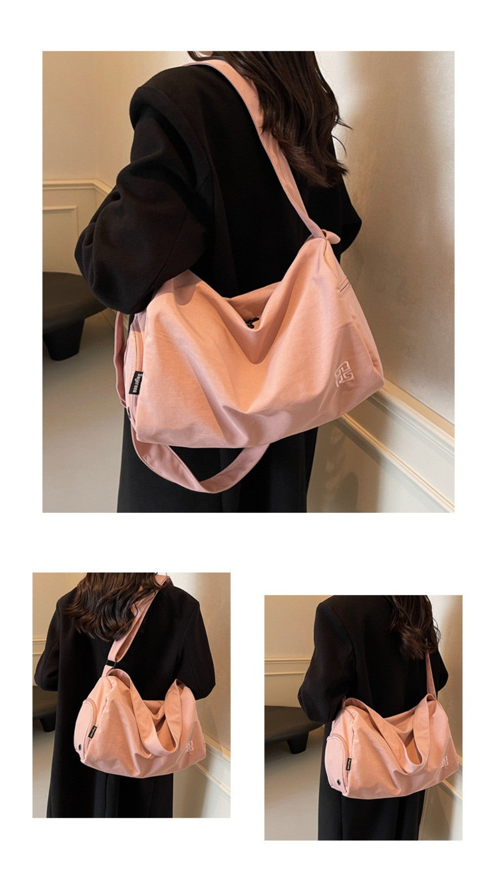 Portable Multifunction Travel Tote Bag High Capacity With Shoes Pocket Sports Gym Bag Luggage Shoulder Bag Fitness Yoga Daypack