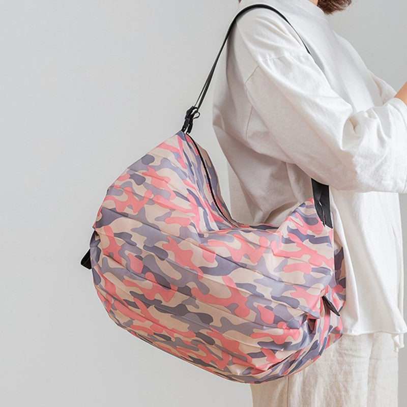 1-2 PCS Folding Shopping Bag Portable Ultra Light Environmentally Friendly Bag Storage Bag Large Capacity Waterproof Tote Bag