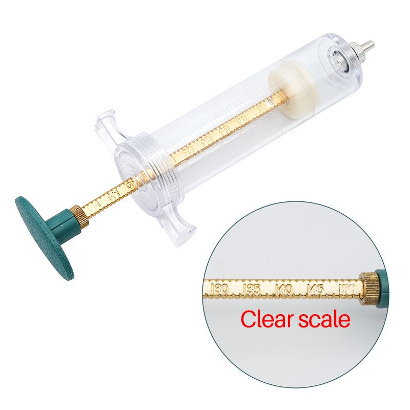 Seringa de Alimentação para Filhotes de Papagaio e Pombo 10/20/30/50/100ml Injeção Veterinária Contínua Alimentador de Pássaros Mistura de Silicone