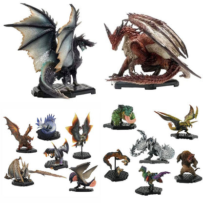 Monster Hunter World Iceborne NOVA Figura MALZENO AMATSU ZINOGRE RATHALOS MIZUTSUNE Dragão Boneco de Ação Decoração Modelo de Brinquedo
