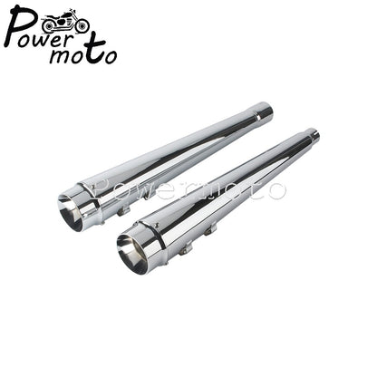 For Harley Touring Street Electra Glide Road King 2017-2023 FLHR FLHX FLTRX FLHTK Motorcycle Slip On Dual Exhaust Mufflers Pipes