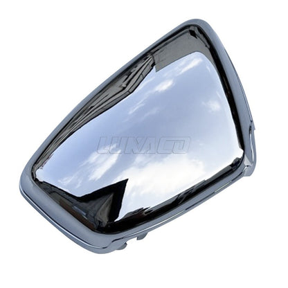 Motorcycle Battery Side Fairing Cover Guard Protection Chrome Accessories For Yamaha XV700 XV 750 1000 1100 Virago 1984-up