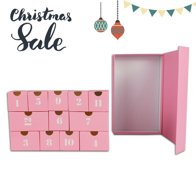 12 days Advent Calendar  Christmas DIY Box Set  Christmas Countdown Calendar Holiday Premium Surprise Christmas Gifts