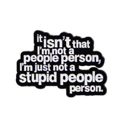 MEMENTO MORI Lapel Pins for Backpack Enamel Pin Cool Men Women Brooch for Clothes Briefcase Badges Jewelry Accessories