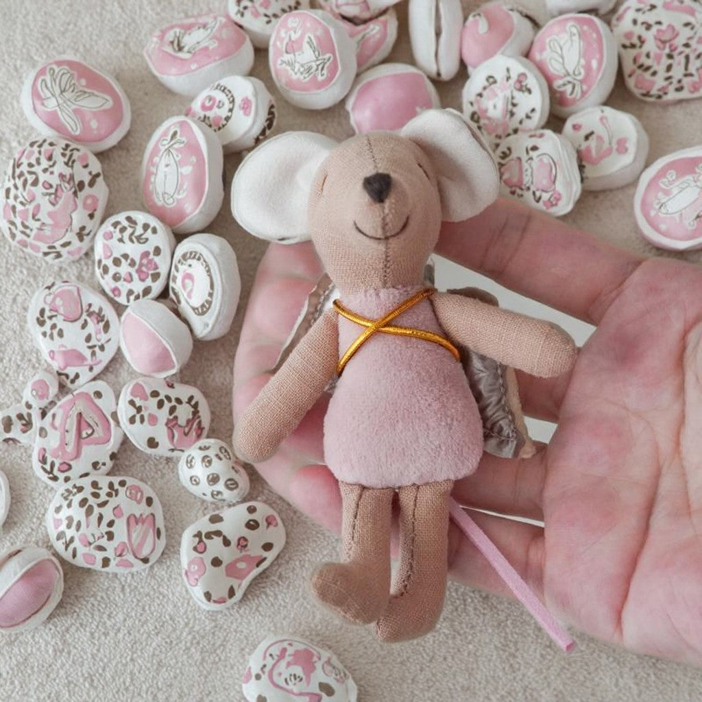 2025 Baby Plush Toy Comforts Sleeping Cute Rabbit, Bear, Mouse Baby Girl Doll, Cloth Doll Doll