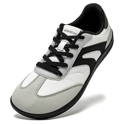 Tênis Unissex HOBIBEAR Barefoot Feminino Masculino Bico Largo Minimalista Zero Drop Antiderrapante Cadarço Casual