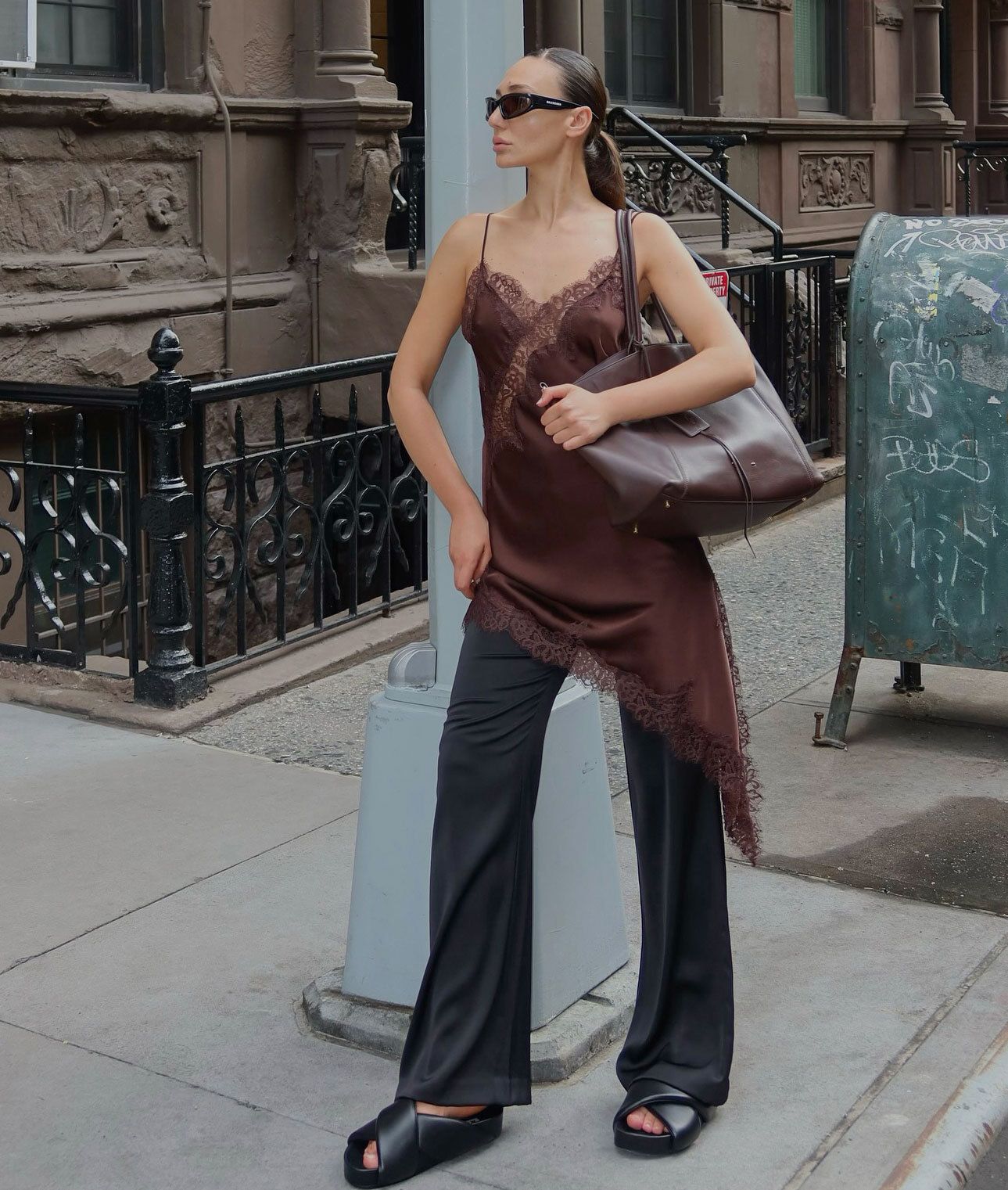 New Lace Mini Spaghetti Strap Dress For Women Irregular Backless Slit Sexy Evening Party Dress Female High Waist Bottom Dresses