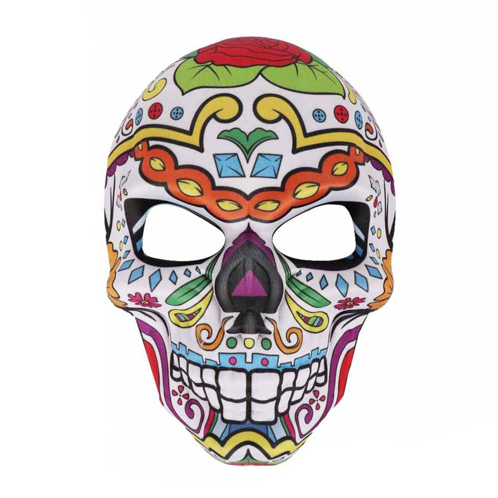 Adult Halloween Skull Mask Novelty DIY Cosplay Mask Full Face Day of The Dead Masks