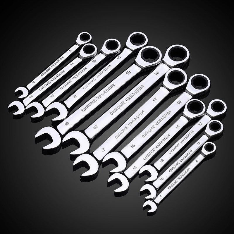 1 Chave Combinada Catraca Métrica Ferramenta Multiuso Chave Catraca Conjunto de Ferramentas Chave Universal Ferramentas para Reparação Automotiva