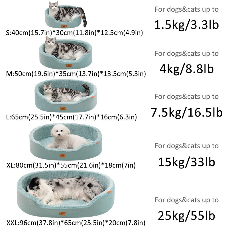 Camas de cachorro para cães grandes, cama ortopédica de inverno para cães de porte médio e grande, cama de sofá grande à prova d'água para animais de estimação