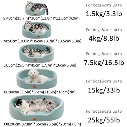 Camas de cachorro para cães grandes, cama ortopédica de inverno para cães de porte médio e grande, cama de sofá grande à prova d'água para animais de estimação