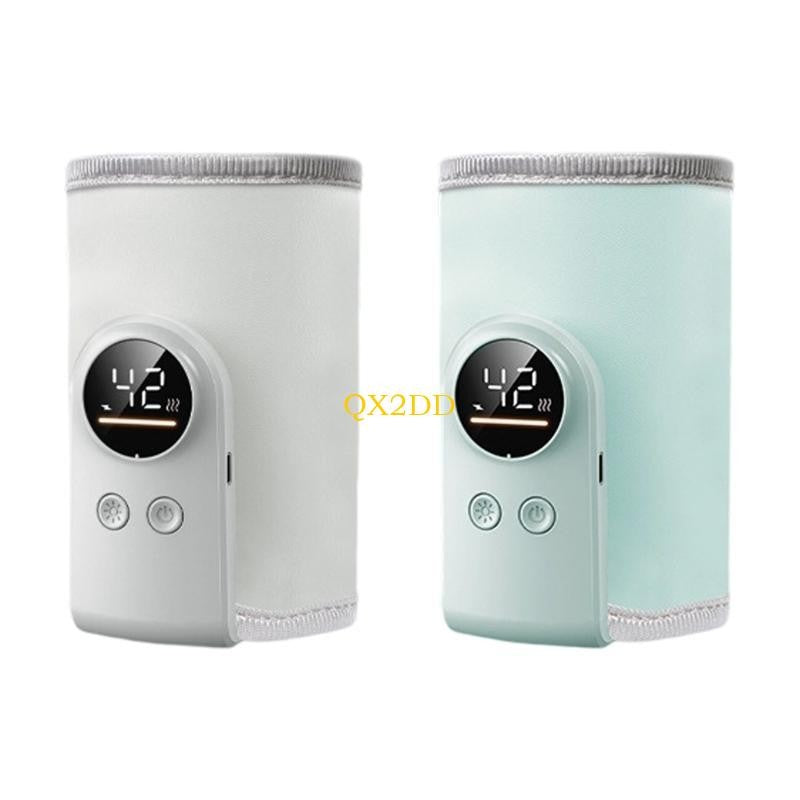 QX2D Baby Feeding Bottle Temperature Control Wrap 18W Rapid Heat Patches Waterproof Fabric
