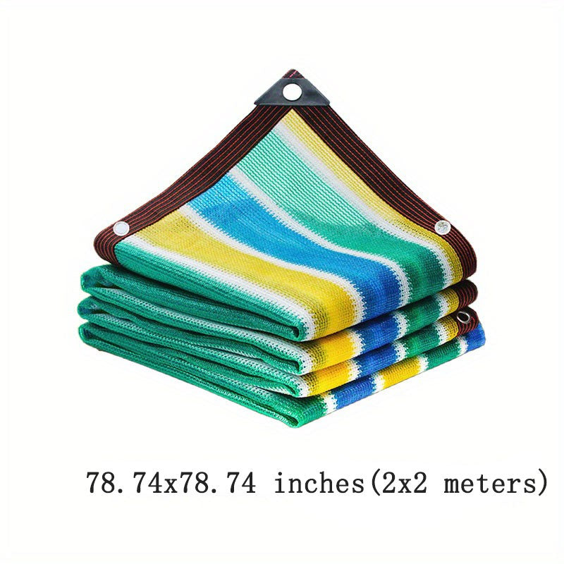 Durable outdoor sunscreen mesh - garden, greenhouse, doghouse breathable mesh cover - plant protection, easy to hang weather