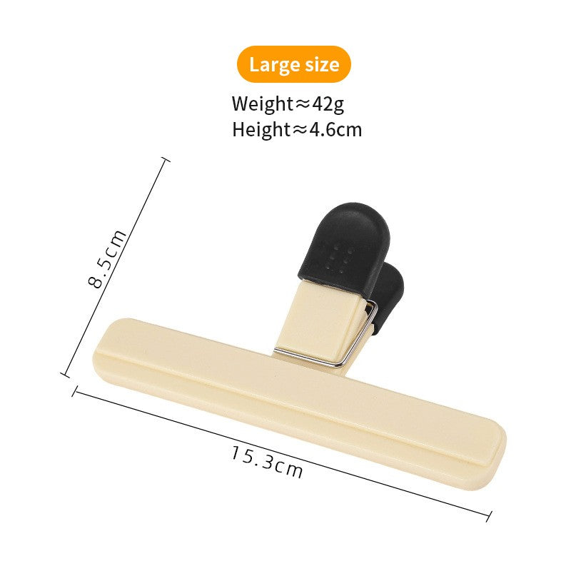 2pcs Portable Sealing Clips for Food Bags Plastic Kitchen Tool Keep Coffee/Bread/Chips/Snacks Fresh