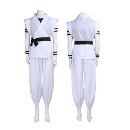 Ryomen Sukuna Cosplay Costume Jujutsu Kaisen Anime Kimono Outfit Full Set Tattoo Stickers Halloween Party Roleplay Costume