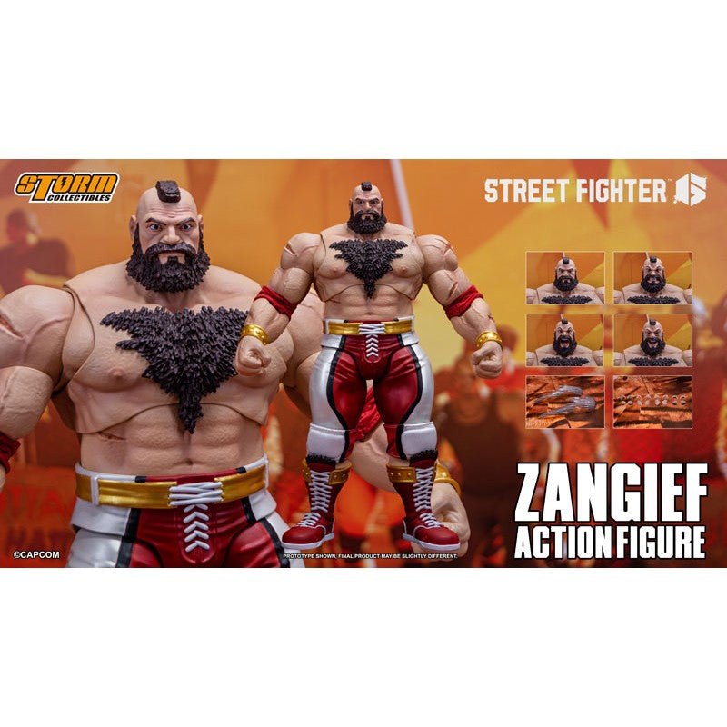 Original Storm Toys Street Fighter 6 Zangief In Stock Action Collection Figures Model Customized Gifts Toys Child