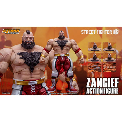 Original Storm Toys Street Fighter 6 Zangief In Stock Action Collection Figures Model Customized Gifts Toys Child