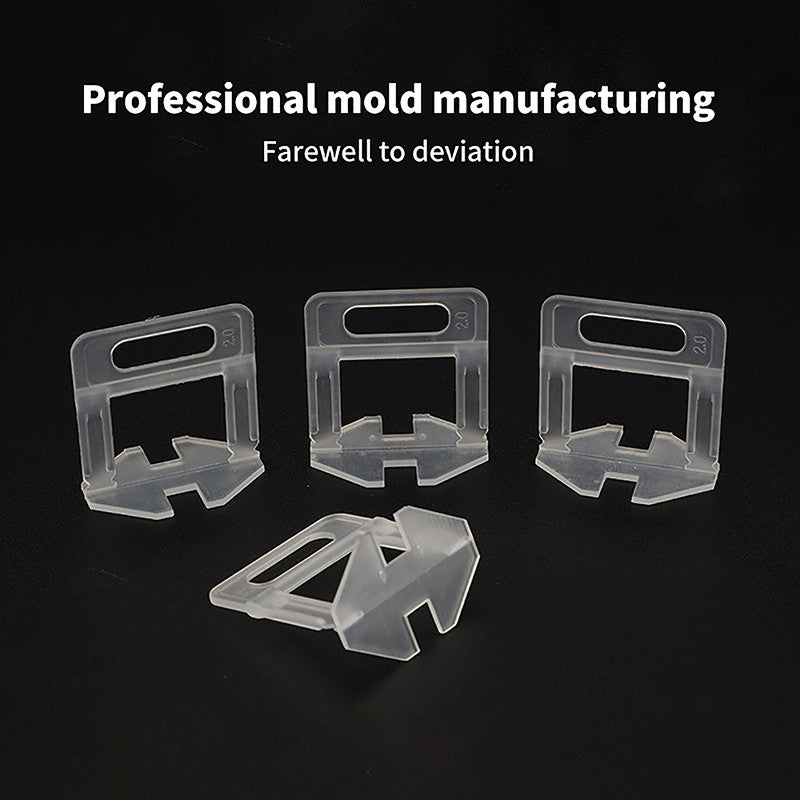 100PÇS Kit Clip Nivelador de Revestimento de 1-3MM Ferramentas de Construção Para Assentamento de Revestimentos Nivelador Decoração de Casa