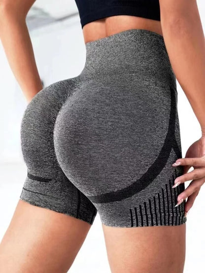 Women's Yoga Shorts High-Waist Fitness Shorts Fitness Yoga Lifting Buttocks Fitness Women's Yoga Fitness Running Shorts Sportswe