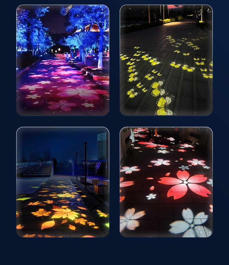 Custom Outdoor Creative Special Effect Pattern Light Led Dynamic Projection Lamp