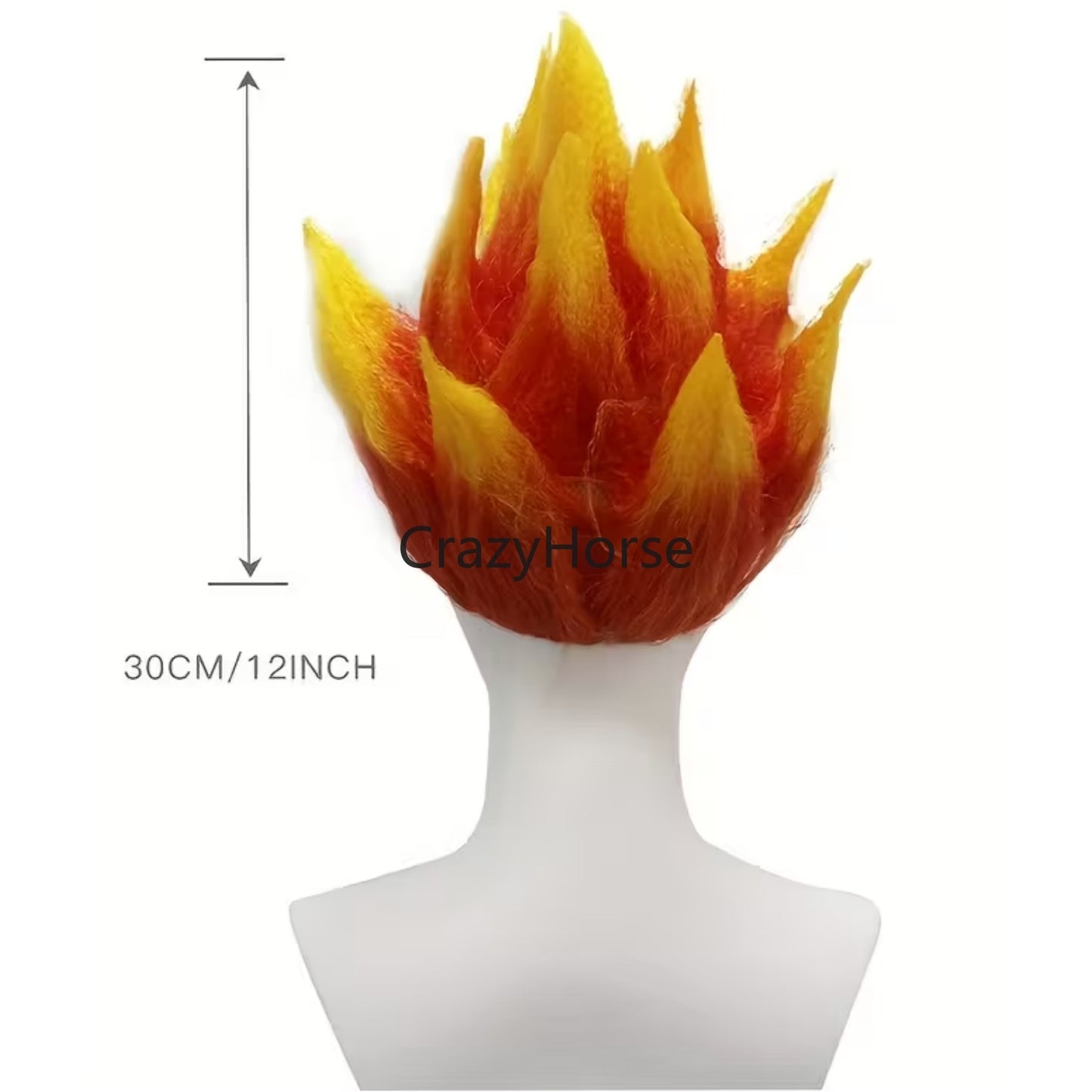 Halloween Adult Men Z Cosplay Saiyan Wigs Goku Anime Costume Party Dress Up Youth Flame Blue Yellow Green Red Wig Carnival Hair