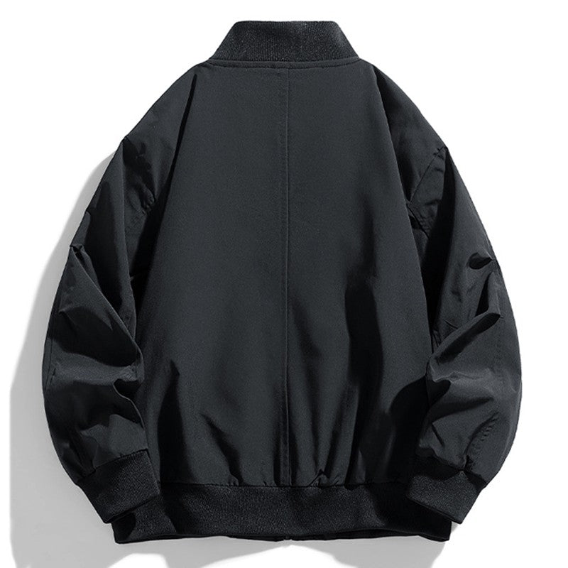 Spring Autumn Plus Size Jacket Men's Pocket Loose Fashion Brand Coat 130kg 7XL bomber jacket 5XL 6XL workwear jacket