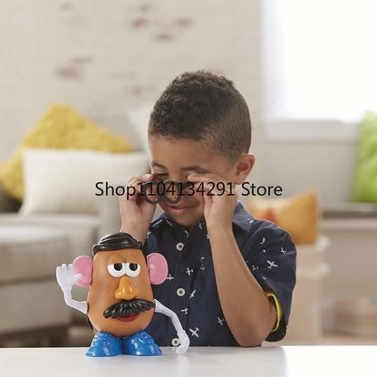 Coleção Original Disney Toy Story 4 Mr. Potato Head Mini Kit de Quatro Bonecos de Ação de Cinco Peças para Crianças Presente