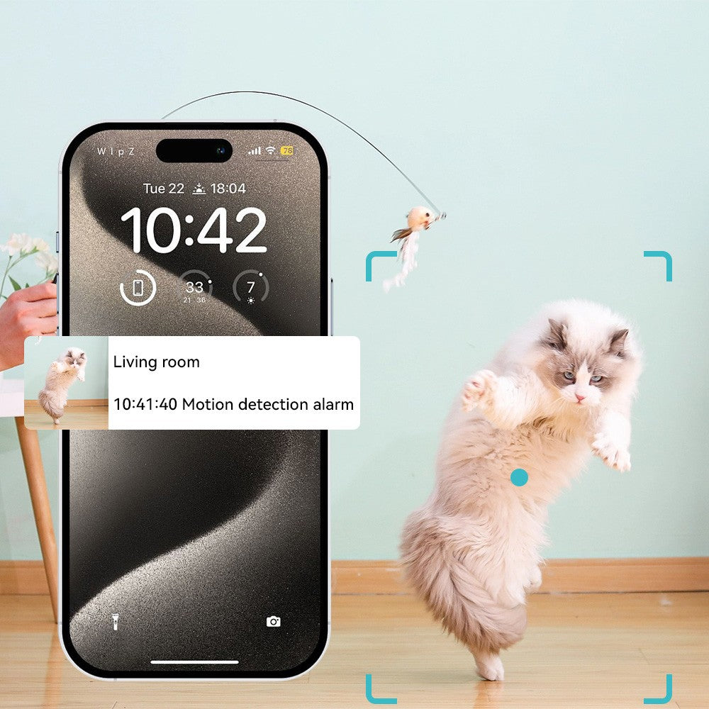 Mini WiFi Security Camera 1080P Wide Angle Night Vision Motion Detection Rechargeable Battery Easy to Mount & App-Controlled