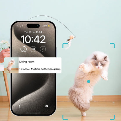 Mini WiFi Security Camera 1080P Wide Angle Night Vision Motion Detection Rechargeable Battery Easy to Mount & App-Controlled