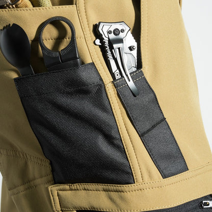 Men's Winter Autumn Fleece Softshell Pants Tactical Military Combat Cargo Trousers Hiking Camping Climbing Casual Sportwears