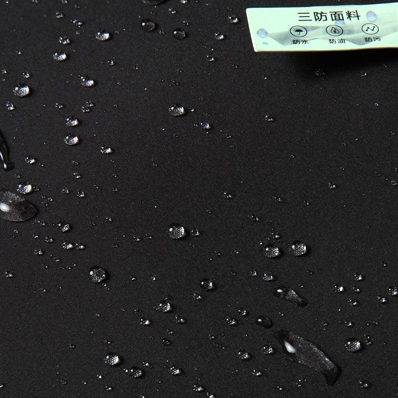 Men Shirt Short Sleeve Summer Waterproof Oil Proof Antifouling Oversize 6XL 7XL 8XL 10XL Plus Size Formal Casual High Quality