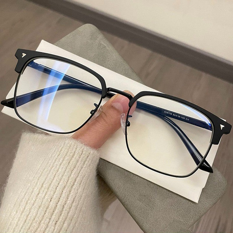 Metal Frame Myopia Glasses Men Women Blue Light Blocking Computer Eyewear Unisex Near Sight Eyeglasses Diopter 0 To -4.0 ????
